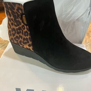Anne Klein sport wedge bootie brand new still in box